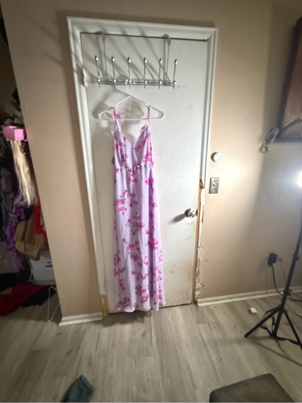Lulu’s Floral Slip Nightgown - Pink Floral